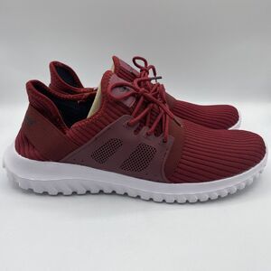 Men's Geers By Dream Seek Cranberry Red Sneakers Casual Shoes Size 9